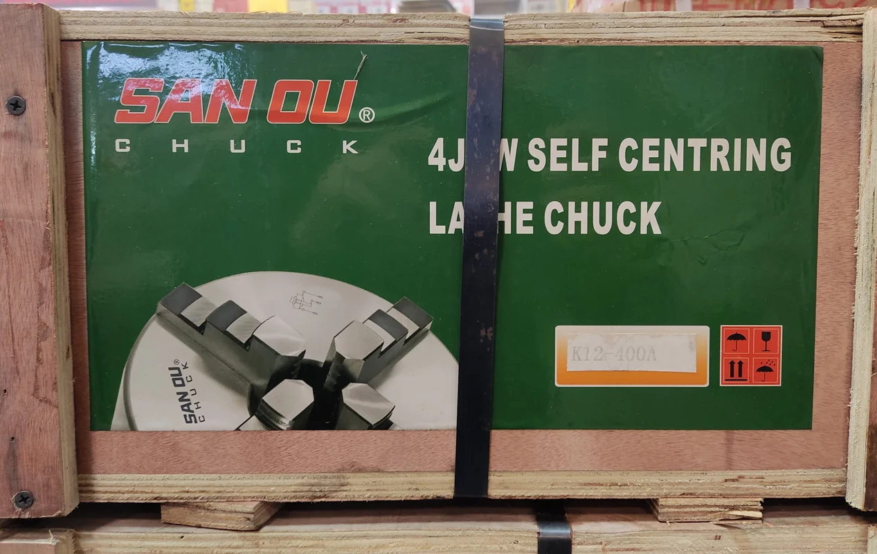 چهار نظام دستگاه تراش فک آلنی K12-400A مارک سانو SAN OU